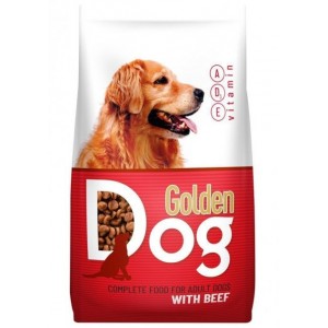 Сухой корм для собак Golden Dog говядина 10 кг