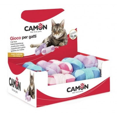 Игрушка для кошек Camon - Мячик на пружинке, 10-20см