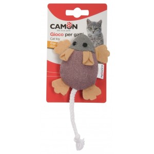 Игрушка для кошек Camon - Джинсовая мышка, 7,5см