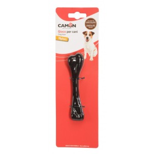 Игрушка для собак Camon - Нейлоновая кость со вкусом шоколада, 13см