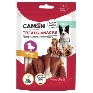 Лакомство для собак Camon - Treats & Snacks Утиная нога, 8,5см - 80г