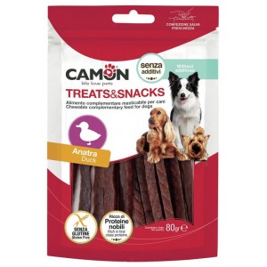 Лакомство для собак Camon - Treats & Snacks Мягкие палочки Утка, 11см - 80г