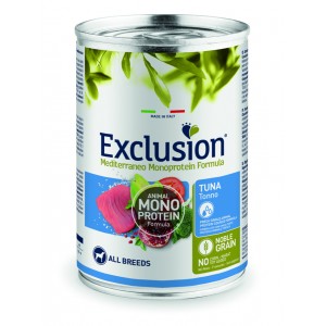 Exclusion Adult Tuna консервы для взрослых собак всех пород с тунцом 400 г