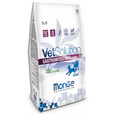 Корм для щенков Monge VetSolution Gastrointestinal Puppy для поддержания здоровья ЖКТ при гастроэнтерологических патологиях 5 кг