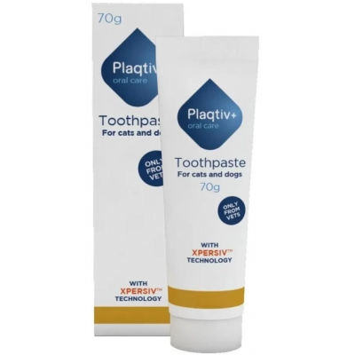 Plaqtiv+ Зубная паста для собак и кошек Toothpaste 70г