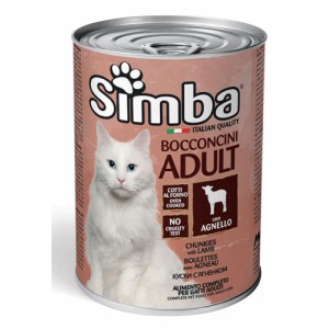 SIMBA CAT WET консерва для кошек с ягнёнком 415г