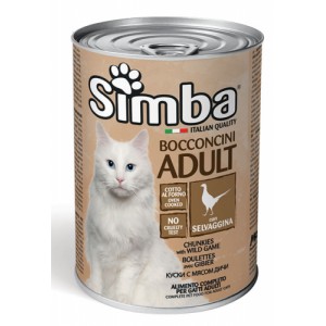 SIMBA CAT WET консерва для кошек с дичью 415г