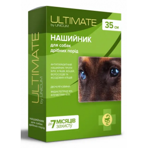 Ultimate Ошейник для собак от блох, клещей, вшей и власоедов 35см