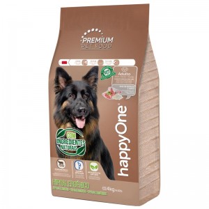 Гипоаллергенный сухой корм happyOne Premium Adult Dog Hypoallergenic с ягненком 4кг