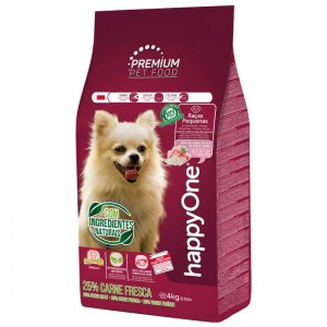 Сухой корм happyOne Premium Dog Small Breeds Fresh Meat для собак мелких пород со свежим мясом 4кг